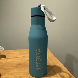 doTERRA Essential oil Branded Stainless Steel Tumbler Water Bottle W Logo 10.5"